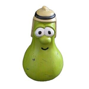 Vintage 1998 Big Idea VeggieTales Dave and the Giant Pickle Jerry Gourd Figurine